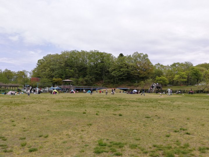 辰口丘陵公園の広場